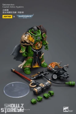 JoyToy Source 1/18 Warhammer 40K Salamanders Captain Adrax Agaton -Finest Toy Store 0163409b7d
