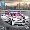 Lin07 Block 007 1/10 Bugatti Chiron Pink Version -Finest Toy Store 04a2593334