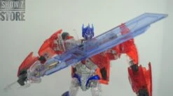 APC Toys APC-001 Attack Prime TFP Optimus Prime Clear Version W/ Black Wheels -Finest Toy Store 064519ac15