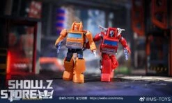 Magic Square MS-B01A Architect Inferno & MS-B02A Fire Extinguisher Grapple Metallic Color Version Set Of 2 -Finest Toy Store 0693df18dd