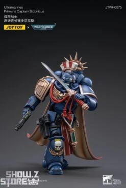 JoyToy Source 1/18 Warhammer 40K Ultramarines Primaris Captain Sidonicus -Finest Toy Store 0a51e2be9a
