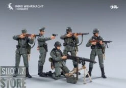 JoyToy Source 1/18 WWII German Wehrmacht Unit Set Of 5 -Finest Toy Store 0d117476d4