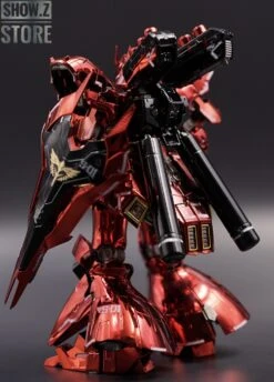 [SZ Custom] Bandai Custom RG 1/144 MSN-04 Sazabi W/ Custom Electroplated Chrome Painting -Finest Toy Store 0dc94e7124