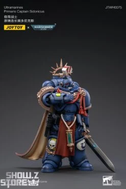 JoyToy Source 1/18 Warhammer 40K Ultramarines Primaris Captain Sidonicus -Finest Toy Store 0e35ebe33e