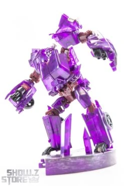 4th Party AC-03B TFP Cliffjumper Transparent Purple Version W/ Crystal Display Base -Finest Toy Store 0e731f045f
