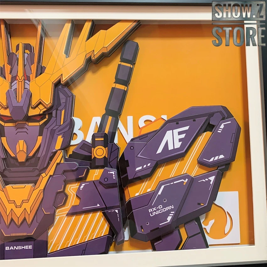 ChenFu Studio RX-0 Unicorn Gundam 02 Banshee 3D Wall Art Decoration Picture 5 ChenFu Studio RX-0 Unicorn Gundam 02 Banshee 3D Wall Art Decoration Picture - Image 3