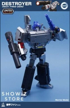 MechFansToys MF-Zero MF-0 Destroyer Megatron Metallic Version -Finest Toy Store 17399b2ab0