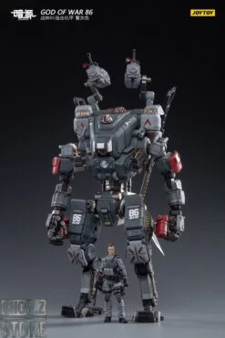JoyToy Source 1/24 God Of War 86 Mecha W/ Pilot Grey Version -Finest Toy Store 181921943f