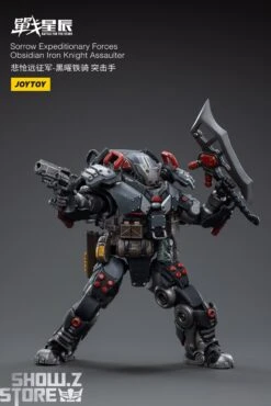 JoyToy Source 1/18 Sorrow Expeditionary Forces Obsidian Iron Knight Assaulter -Finest Toy Store 1be1e4c6fa