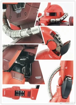 Metal Soldier MS 1/100 MS-06S MS06S Char's Zaku II Side 3 Side3 Red Comet Gundam Mobile Suit 23 Metal Soldier MS 1/100 MS-06S MS06S Char's Zaku II Side 3 Side3 Red Comet Gundam Mobile Suit -Finest Toy Store 1e7b1a1845