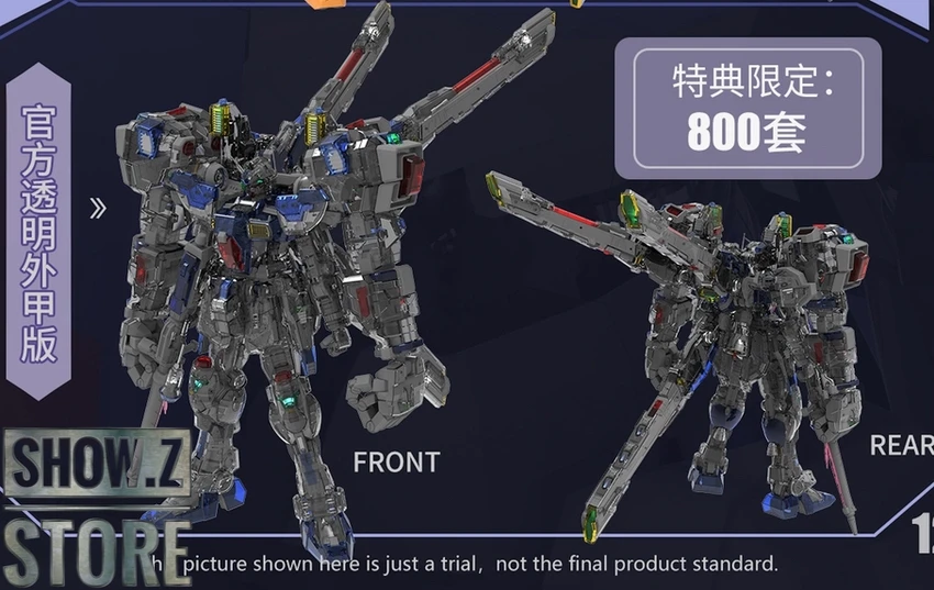 Rodams 1/72 RAS-40 Alpha Boxer RX-78 GP03S Gundam Model Kit Clear Version 13 Rodams 1/72 RAS-40 Alpha Boxer RX-78 GP03S Gundam Model Kit Clear Version - Image 11