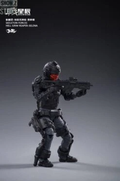 JoyToy Source 1/18 Hardcore Coldplay Skeleton Forces Hell Grim Reaper & Selena Set Of 4 -Finest Toy Store 1fd26efb2d