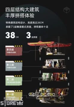 Pantasy 81101 Licensed Incarnation The Floating Mechanical City Building Blocks -Finest Toy Store 1febb61491