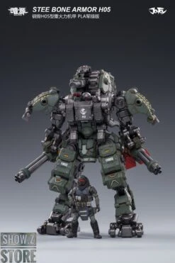 JoyToy Source 1/25 H05 Steel Bone Attack Mecha Military Green Color W/ Pilot -Finest Toy Store 1feea3116a