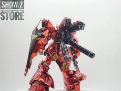 [SZ Custom] Bandai Custom RG 1/144 MSN-04 Sazabi W/ Custom Electroplated Chrome Painting -Finest Toy Store 20584e3f0a