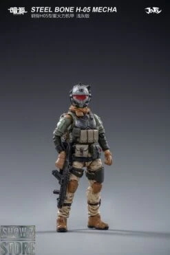 JoyToy Source 1/25 H05 Steel Bone Heavy Firepower Mecha W/ Pilot Gray Version -Finest Toy Store 22441926f8