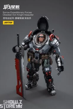 JoyToy Source 1/18 Sorrow Expeditionary Forces Obsidian Iron Knight Assaulter -Finest Toy Store 22bd39d72d
