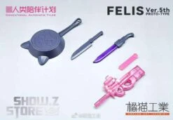 Orange Cat Industry 1/12 Cowentional Automatic Tyler Felis Model Kit 5th Anniversary Version -Finest Toy Store 24336b2450