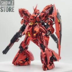 [SZ Custom] Bandai Custom RG 1/144 MSN-04 Sazabi W/ Custom Electroplated Chrome Painting -Finest Toy Store 24348c8340