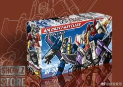 Jinbao DF-06 Air Craft: Battlers Starscream, Skywarp & Thundercracker Set Of 3 -Finest Toy Store 2619a1594a