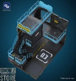 FreshRetro 1/18 1/24 SIB03 Scene In Box Fortifications-A Model Kit -Finest Toy Store 269092990d