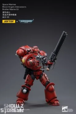 JoyToy Source 1/18 Warhammer 40K Blood Angels Intercessors Brother Marine 03 -Finest Toy Store 26bd125e50