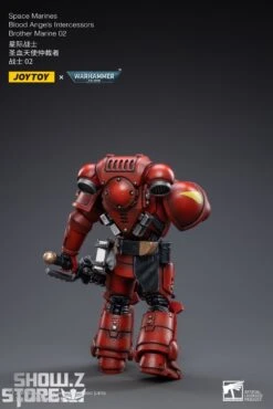 JoyToy Source 1/18 Warhammer 40K Blood Angels Intercessors Brother Marine 02 -Finest Toy Store 28e68a0557