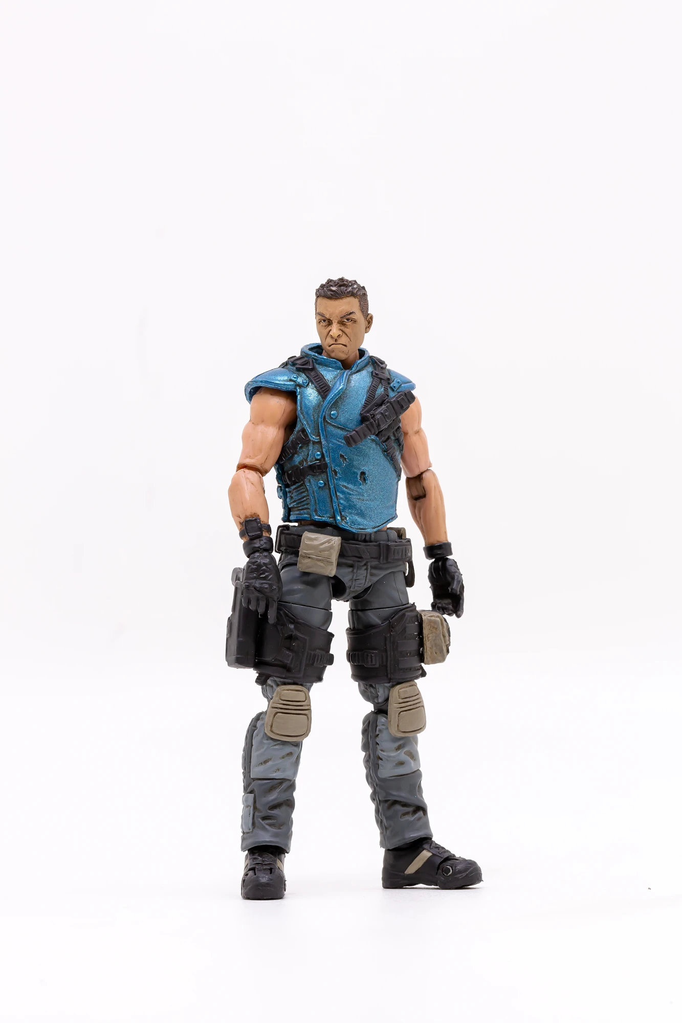 JoyToy Source Acid Rain 1/18 Freeman Machine Armor W/ Pilot Mechas & Soldiers Figure Set Navy Blue Version 12 JoyToy Source Acid Rain 1/18 Freeman Machine Armor W/ Pilot Mechas & Soldiers Figure Set Navy Blue Version - Image 10