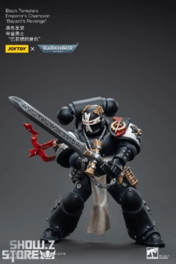 JoyToy Source 1/18 Warhammer 40K Black Templars Emperor's Champion Bayard's Revenge -Finest Toy Store 2e332e02fd