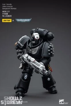 JoyToy Source 1/18 Warhammer 40K Iron Hands Intercessors Sergeant Bantus -Finest Toy Store 2fb8ff4595