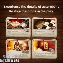 Pantasy 86218 Sherlock Holmes 221B Baker Street Building Blocks 41 Pantasy 86218 Sherlock Holmes 221B Baker Street Building Blocks -Finest Toy Store 31eb76d60b