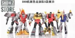 DX9 Toys War In Pocket Dinobots Set Of 5 (X18 Bumper, X19 Quaker, X20 Skyer, X21 Thorner, X22 Rager) -Finest Toy Store 33d0723a4c