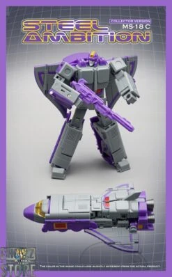 MechFansToys MS-18C Steel Ambition Astrotrain Collector Version -Finest Toy Store 391ba105d3