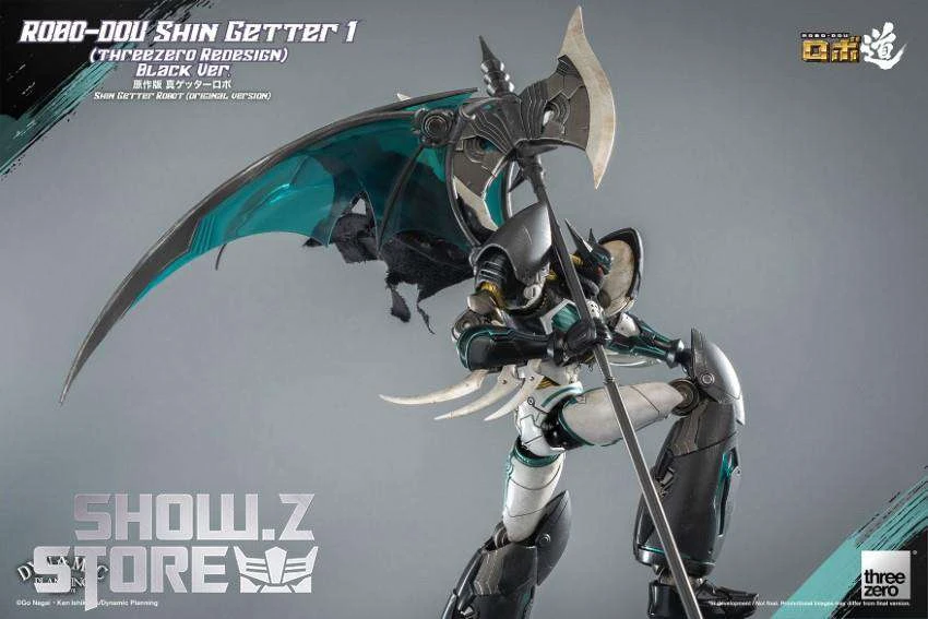 Threezero Shin Getter Robot Shin Getter 1 Black Version 12 Threezero Shin Getter Robot Shin Getter 1 Black Version - Image 10