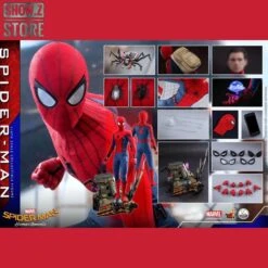 Hot Toys QS014 1/4 Spider-Man Homecoming Collectible Figure Standard Version -Finest Toy Store 3d1c6c9830