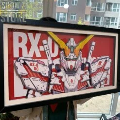 ChenFu Studio RX-0 Unicorn Gundam 3D Wall Art Decoration Picture 9 ChenFu Studio RX-0 Unicorn Gundam 3D Wall Art Decoration Picture -Finest Toy Store 3d408418fd
