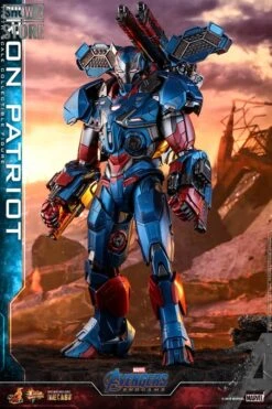 Hot Toys HotToys HT MMS547D34 1/6 Avengers: Endgame Iron Patriot Iron Man Collectible Figure -Finest Toy Store 3dafe28100