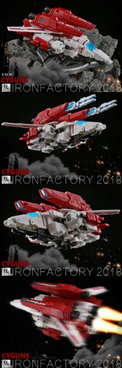 IronFactory EX-30 Cyguns Skyfire Jetfire -Finest Toy Store 3dcfec1bb9