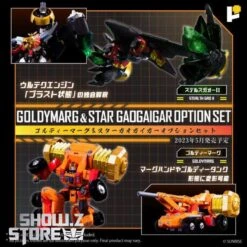 [Coming Soon] Pose Toy Pose+ Metal Series The King Of Braves GaoGaiGar GoldyMarg & Star GaoGaiGar Option Set -Finest Toy Store 3ea15905a5