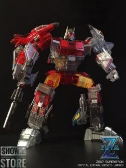 Zeta Toys ZB-07 Superitron Superion Clear Version Giftbox Set Of 6 -Finest Toy Store 3f800c2b6b
