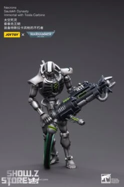 JoyToy Source 1/18 Warhammer 40K Necrons Sautekh Dynasty Immortal With Tesla Carbine -Finest Toy Store 418e3c4ca2