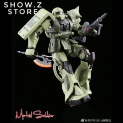 Metal Soldier 1/100 MS01 ZAKUII MS-01 MS-06 ZAKU2 Green Chogokin Metal Build -Finest Toy Store 43c1b96cd2