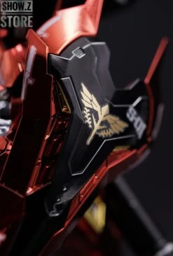 [SZ Custom] Bandai Custom RG 1/144 MSN-04 Sazabi W/ Custom Electroplated Chrome Painting -Finest Toy Store 4519988b02