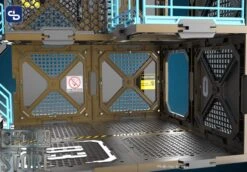 FreshRetro 1/18 1/24 SIB03 Scene In Box Fortifications-A Model Kit -Finest Toy Store 45f69fe77a