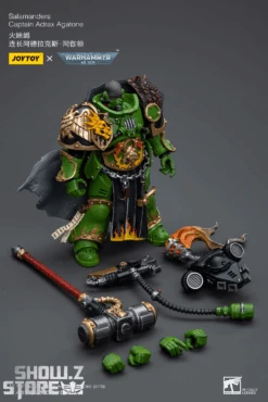 JoyToy Source 1/18 Warhammer 40K Salamanders Captain Adrax Agaton -Finest Toy Store 486f0e5bd4