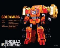 [Coming Soon] Pose Toy Pose+ Metal Series The King Of Braves GaoGaiGar GoldyMarg & Star GaoGaiGar Option Set -Finest Toy Store 48b7662a70