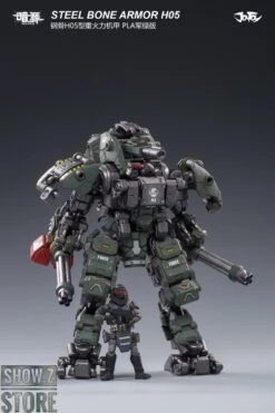 JoyToy Source 1/25 H05 Steel Bone Attack Mecha Military Green Color W/ Pilot -Finest Toy Store 4ce7a59021