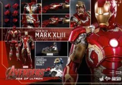 Hot Toys HT 1/6 Iron Man Mark XLIII MK43 MMS278D09 Avengers: Age Of Ultron Collectible Figure 14 Hot Toys HT 1/6 Iron Man Mark XLIII MK43 MMS278D09 Avengers: Age Of Ultron Collectible Figure -Finest Toy Store 4d3134c8a1