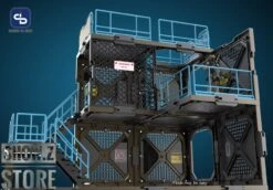 FreshRetro 1/18 1/24 SIB03 Scene In Box Fortifications-A Model Kit -Finest Toy Store 5095c863b2