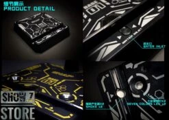 SNAP Remote Smoke Display Stand W/ LED Silver Version -Finest Toy Store 5218a38418